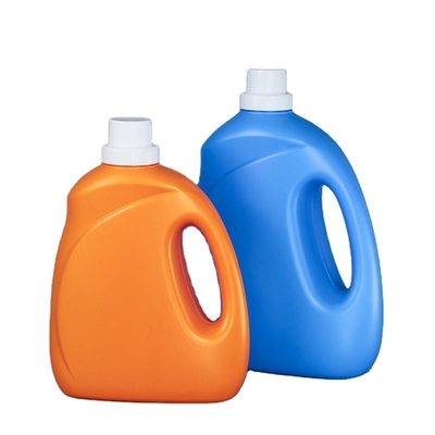플라스틱 모자를 가진 HDPE 액체 세제 플라스틱 병 세탁제 병