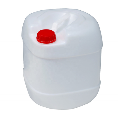 화학액 UFU 5 갤런 플라스틱 HDPE 용기 하얀 노랑색