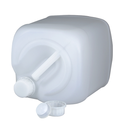 페인트 10L HDPE 플라스틱 제리는 핸들 558g와 용기 할 수있