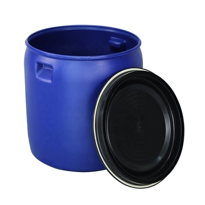 ISO9001 150L은 HDPE 플라스틱 관 530*70*610mm 음식 차원을 청색화합니다