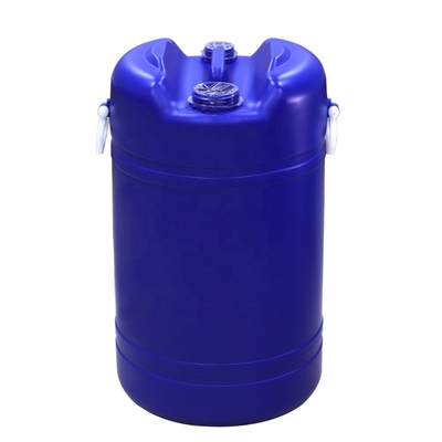 HDPE는 파스틱 핸들 OEM ODM과 60L 55 갤런 플라스틱 드럼을 청색화합니다