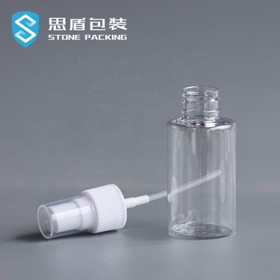 재활용할 수 있는 40 밀리람베르트 술 투명 페트 분무 병 73*34mm