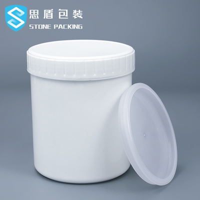 스크루 Lid OEM ODM과 하얀 검은 12*140mm 1L 플라스틱 항아리