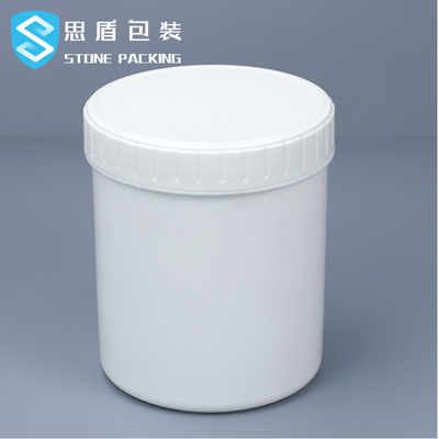 스크루 Lid OEM ODM과 하얀 검은 12*140mm 1L 플라스틱 항아리